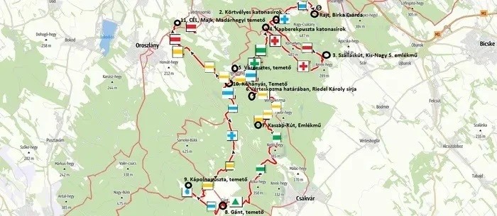 Túra leírása :: Vértes 60